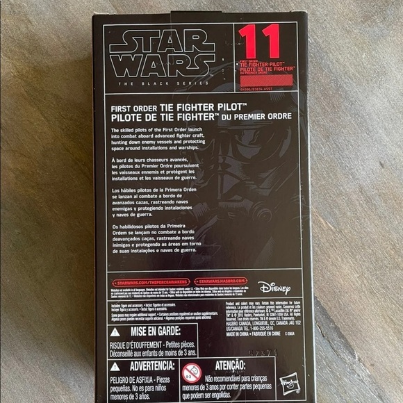 Star Wars Black Series 6” First Order TIE Fighter Pilot #11 NIB! - Picture 4 of 6